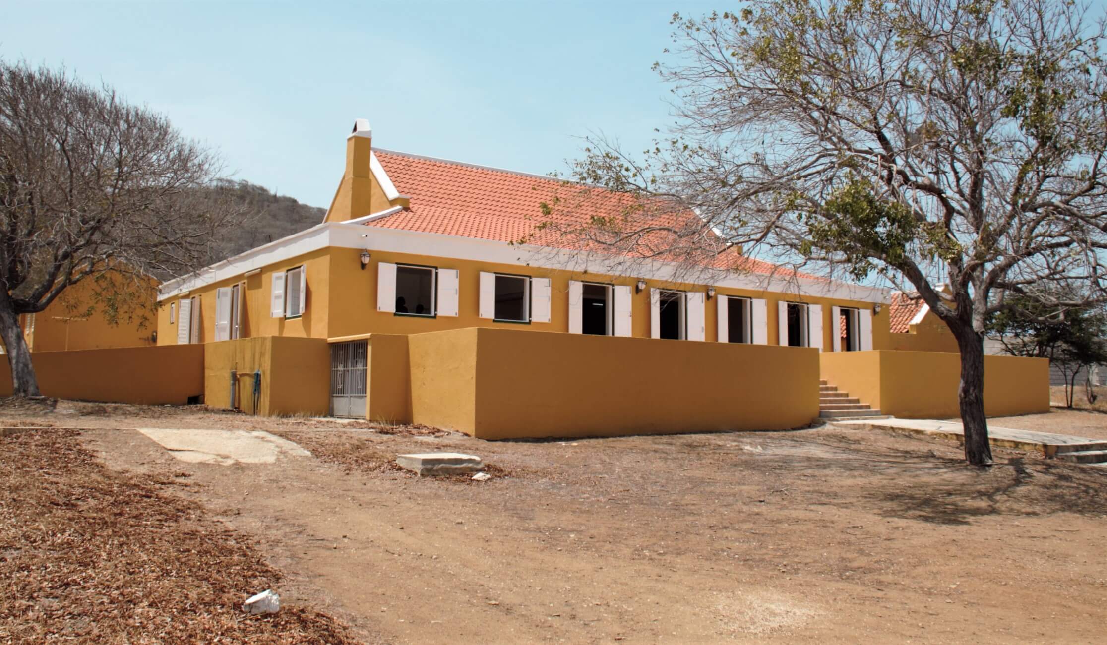 Landhuis Pannekoek, Weg naar Santa Cruz z.n., Pannekoek - Curaçao Monuments, image size:2232x1301